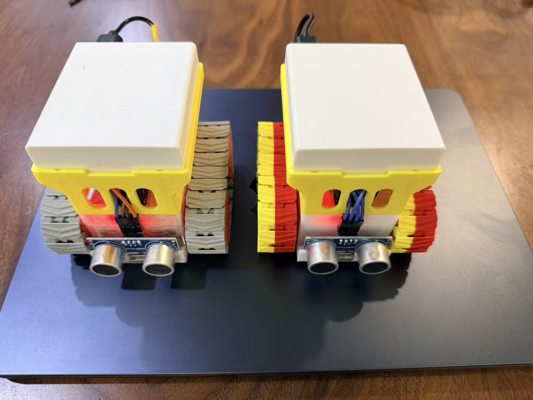 Finished mini tank assembly view 13