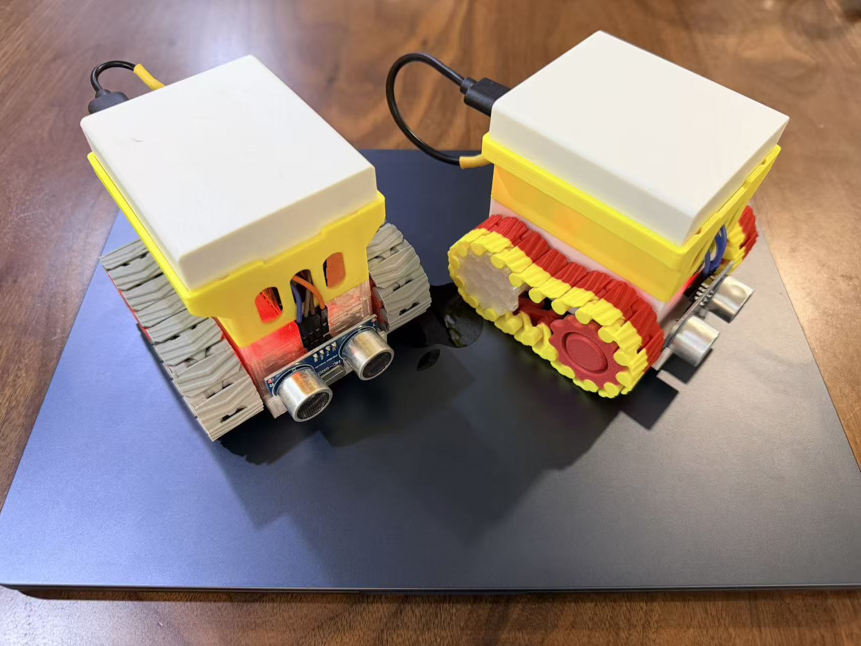 Finished mini tank assembly view 14